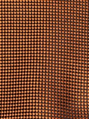 Charvet Orange and Black Woven Men's Tie